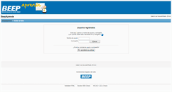 Desktop Screenshot of beepaprende.com